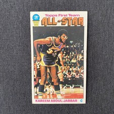 1976 Topps #126 Kareem Abdul-Jabbar Vintage Basketball Card