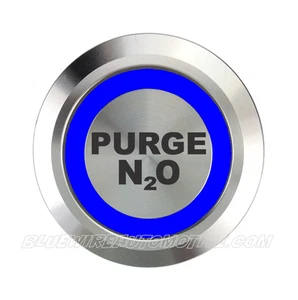 NITROUS OXIDE PURGE NOS BUTTON HOT ROD HOLDEN COMODORE CHEV FORD RACE DRAG - Picture 1 of 8