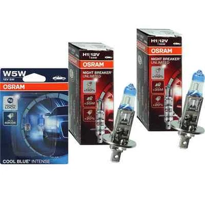 2x OSRAM NIGHT BREAKER UNLIMITED H1 +110% W5W COOL BLUE INTENSE SET Glühbirne - Bild 1 von 8