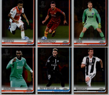 2018-19 Topps Chrome UEFA Champions Soccer - Base Set Cards - Choose #'s 1-100