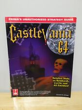 Guide de stratégie non autorisé de Castlevania 64 Prima Nintendo 64 N64 Pascal