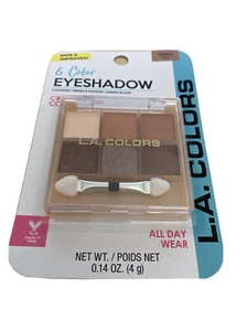 L.A. COLORS 6 Color Eyeshadow#C68686 Haute - Picture 1 of 2