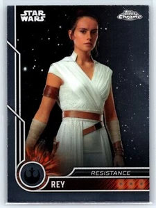 2023 Topps Chrome Star Wars #69 Rey - Foto 1 di 2