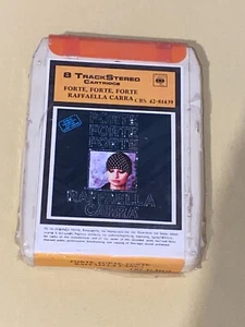 RAFFAELLA CARRA / FORTE FORTE RARE GREEK PRESSED CASSETTE CARTRIDGE 8 TRACK - Picture 1 of 4