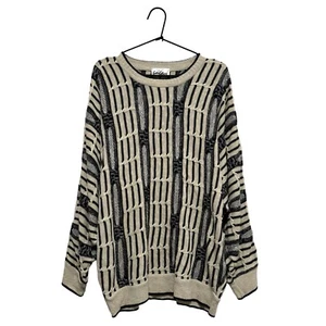 Carlo Colucci Linen Cotton Coogi Style Men’s Sweater Size 52. - Picture 1 of 8