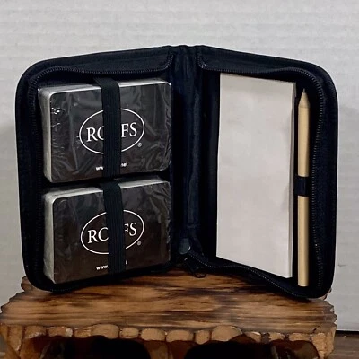 Rolfs Playing Card Set 2 Decks of Cards, Score Pad, Pencil & Storage Case NOS - Image 1 of 4
