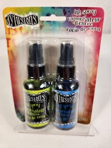Dylusions Mica Sprays 2 Pack New SEALED 2 oz Spray Bottles Fast Ship - Picture 1 of 5