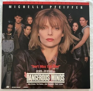 Michelle Pfeifer Dangerous Minds Laser Disc Movie - Picture 1 of 2