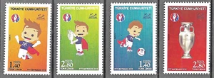 TURQUÍA - 2016 MNH "UEFA Euro 2016 FRANCIA" ¡Juego completo!! - Imagen 1 de 1
