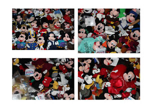 Disney Bean Bag Plush lot, 5 different Mickey Mouse MWMT, Perfect for parties