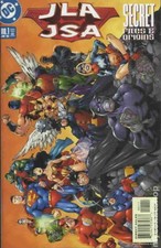 JLA JSA Secret Files #1 VF 2003 Stock Image