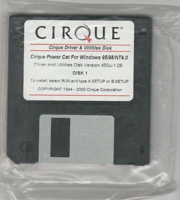 Cirque Driver & Utilities Disk Ver 450u1.08 for Win by Cirque ~ 3.5 disks 2000 - Image 1 of 2