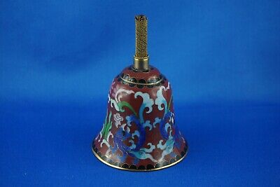 Alte Glocke Cloisonne / Messing Mit Emaille China • 20€