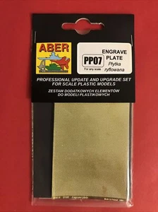 Aber PP07 Engrave plate (88 x 57mm) - pattern 07 - Picture 1 of 3