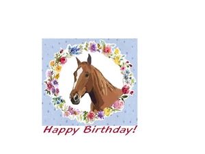 Lovely 'Horse' Greetings Card 7" x 5" - Picture 1 of 2