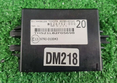 丰田红杉 2008 - 2011 ECU 防盗器模块 89780-0c020 Oem 二手 — 第 1/4 张图片