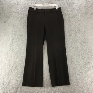 Lauren Ralph Lauren Flared Trouser Dress Pants Womens 10P Dark Brown Mid Rise - Picture 1 of 15