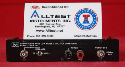 HP - Agilent 08640-60506 Low Noise Amplifier - Image 1 of 3