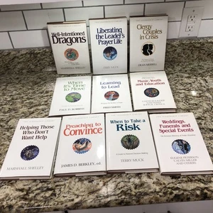 The Leadership Library Volumes 1-10 Church Leadership Books Church Library Books - Picture 1 of 4
