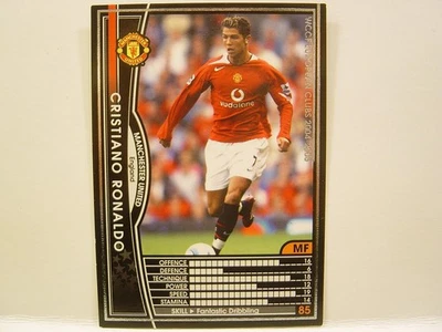 Panini WCCF 2004-05 Cristiano Ronaldo No.7 Manchester United FC Rookie Card #059 - Image 1 of 4