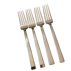 Mikasa Pinch Dinner Fork 8" stainless 18/8 Japan sleek minimalist modern design - Picture 1 of 8
