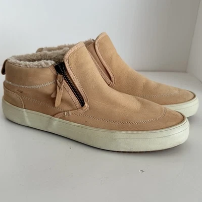 Zapatillas deportivas Sperry Top-Sider STS87906 para mujer de cuero sintético con cremallera color tostado talla 11 Foto 1 de 4