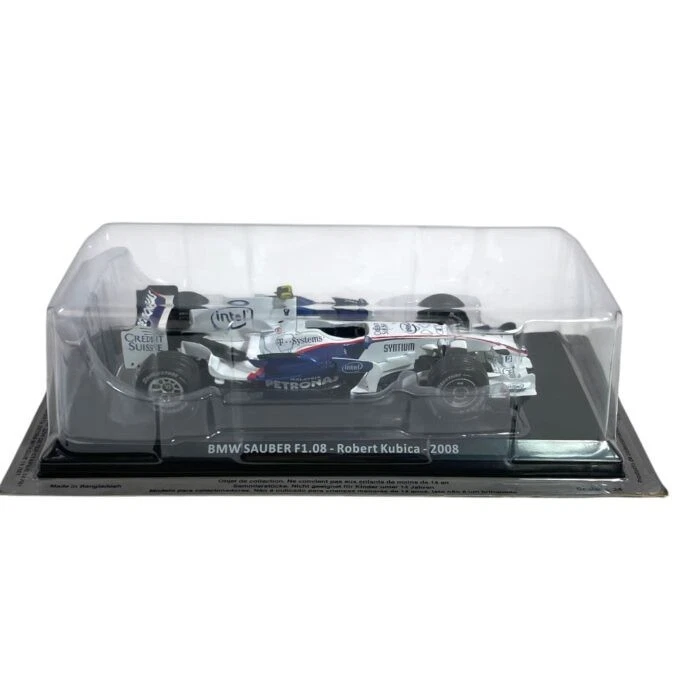 Modellino F1 Ex Magazine 1/24 BMW Sauber F1.08 #4 R. Kubica - Immagine 1 di 1