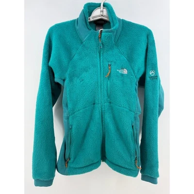 The North Face Summit Series Womens Polartec Fleece Jacket Teal Full Zip Size M - Image 1 of 4