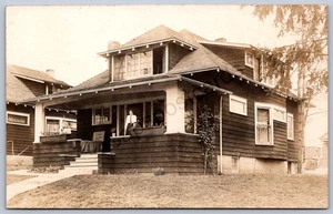 K40/ Portland Oregon RPPC Postcard c1910 Home Residence 433 - Picture 1 of 2