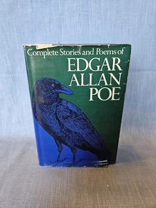 Vintage 1966 Complete Stories And Poems Of Edgar Allan Poe Hardcover - Foto 1 di 10