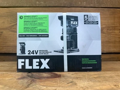 Flex Tool 24V Trim Router Brushless Heavy Duty Professional FX4221-Z Genuine - Image 1 of 4