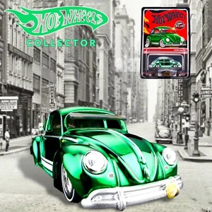 2024 HW RLC Red Line Club Kawa Bug A Car with Patch & Pin. NEW & SEALED! - Picture 1 of 10