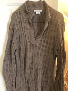 liz claiborne Damen Pullover Medium Taupe - Bild 1 von 3