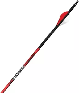 Black Eagle New Carnivore Carbon Arrows 400 (.001") W/Blazer Vanes 1/2 Dozen - Picture 1 of 1