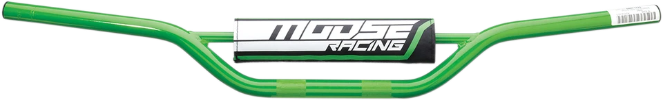 Moose Racing Carbon Steel 7/8" Handlebars Green Mini MX #0601-4983 - Imagem 1 de 1