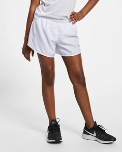 Nike Tempo Big Kids Girl's Dri-FIT Running Shorts White Size XL 848196-102 - Picture 1 of 5