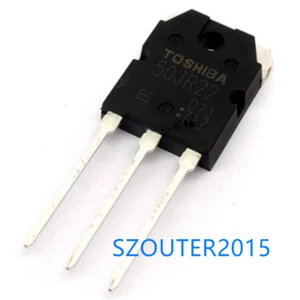 2 PIEZAS GT50JR22 TOSHIBA IGBT 600V 50A A-3P 50JR22 Original NUEVO - Imagen 1 de 1