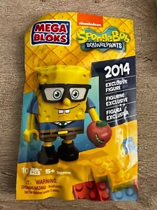 Spongebob Squarepants Mega Bloks Figures New York Comic Con Exclusive 2014 NYCC - Picture 1 of 2
