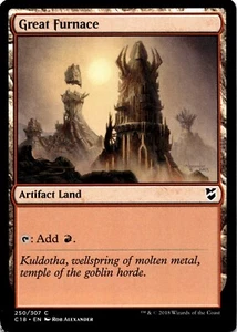 MTG Great Furnace | Lightly Played | Commander 2018 (C18) - Picture 1 of 2