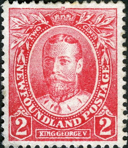 Newfoundland 1911 Kin George V MNH (SC# 105) Cover