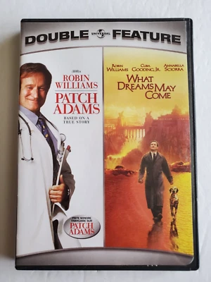 Robin Williams Double Featue - Patch Adams/What Dreams May Come DVD 2007  - Image 1 of 4