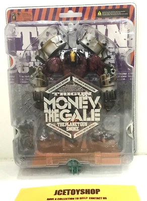 2001 TRIGUN THE PLANET GUNSMOKE MONEV THE GALE FIGURE COMPLETE MOSC - Image 1 of 4