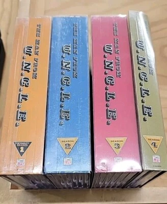 The Man From U.N.C.L.E. DVD Lot Seasons 1-4 Complete excellant Condition! - Image 1 of 4