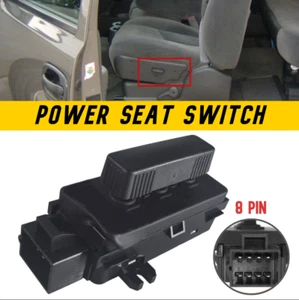 Power Seat Control Switch For Chevy Silverado GMC 12450256 14685293 SW4168 PSW21 - Picture 1 of 5