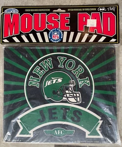 Vintage NFL JETS Mouse Pad Unopened, 1992 Price Tag - Picture 1 of 3