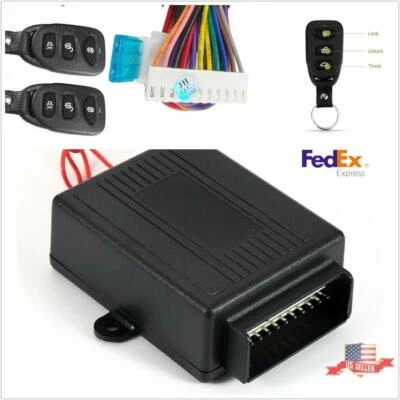 Kits avanzados de sistema de entrada sin llave con bloqueo central remoto alarma antirrobo para automóvil SUV Foto 1 de 4