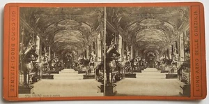 Italia Turín Sala De Armas Foto Brogi Estéreo Vintage Albúmina C1875 - Imagen 1 de 1