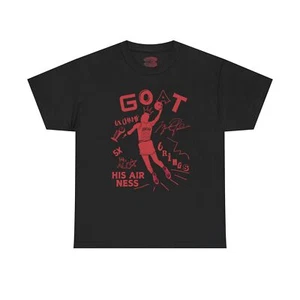 OVER-HYPED Tee shirt to match AJ Retro 12 Flu Game Varsity Red-GOATEDOH - Picture 1 of 7