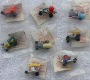 NOS Complete Set of 8 Shell Promo Hot Wheels Zowees Still in Plastic 1972 1973 - Picture 1 of 10