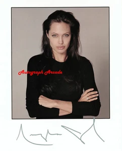 ANGELINA JOLIE Signed Original Autographed 8x10 Photo COA #3 - Picture 1 of 1